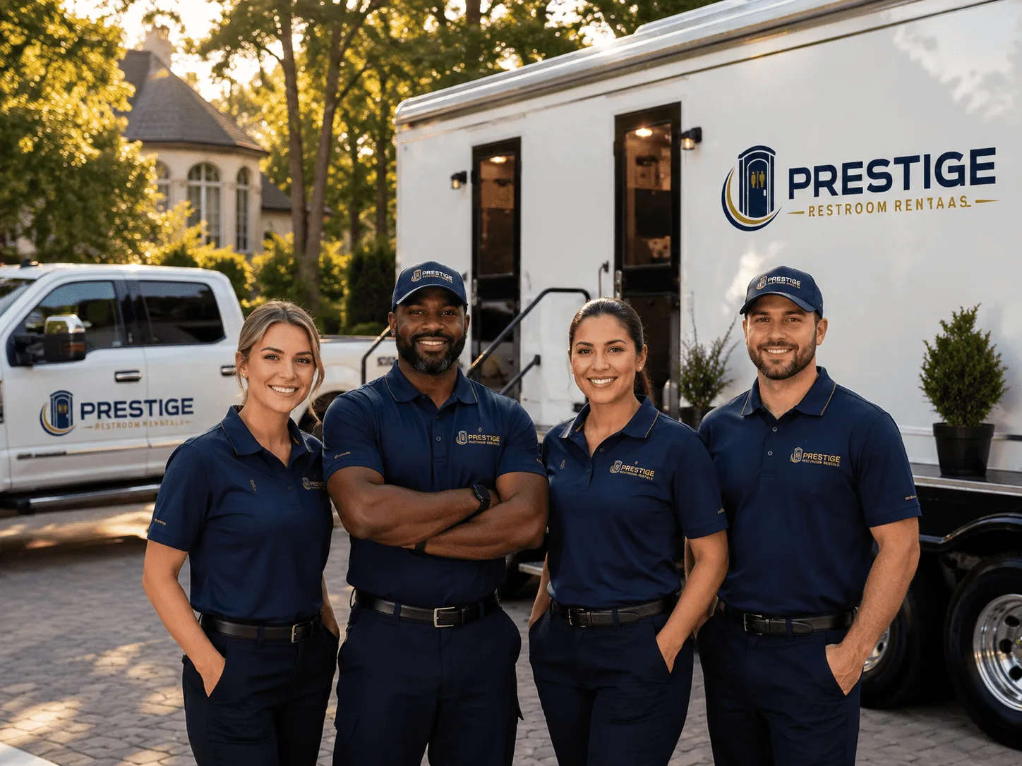 Trusted Luxury Portable Restrooms company in Depauw, IN